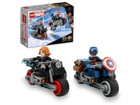 LEGO Super Heroes 76260 Motorsyklene til Black Widow og Captain America LEGO® - LEGO® Themes J-N - LEGO Marvel