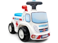 Bilde av Falk Ambulance Ride-on Med Opbevaringsrum, Rat Og Horn (808-001)