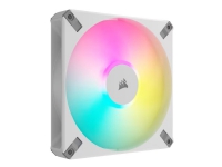 CORSAIR iCUE AF140 RGB ELITE - Kabinettvifte - 140 mm - hvit