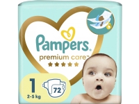 Pampers Premium Care bleer 2-5 kg str. 1-NEWBORN, 72 stk.