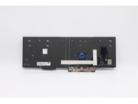 Lite-On - Erstatningstastatur for bærbar PC - Dansk - svart - for ThinkPad P15s Gen 1 20T4, 20T5