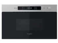 Bilde av Whirlpool Microwaves, Innebygget, Solo Mikrobølge Ovn, 22 L, 750 W, Knapper, Rustfritt Stål