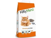 Sanicat Kittyfriend kattegrus, kattegrus, til katte, bentonit, 20L, klumpende