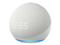 Amazon Echo Dot (5th Generation) - Smarthøyttaler - Bluetooth, Wi-Fi - Appstyrt - Isbrehvit Smart hjem - Talestyring - Amazon Alexa