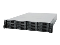 Synology SA3410 - NAS-server - 12 fack - kan monteras i rack - SATA 6Gb/s / SAS - RAID RAID 0, 1, 5, 6, 10, JBOD, RAID F1 - RAM 16 GB - Gigabit Ethernet / 10 Gigabit Ethernet - iSCSI support - 2U