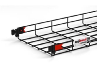 Csslr Plus Nätstråle, höjd 60 mm, bredd 300 mm, längd 3000 mm tråd Ø4,5 mm Svart BK8 Zink, monterad utan användning av konsoler - (3 meter)