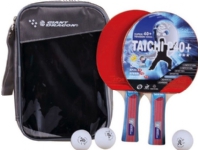SMJ Giant Dragon bordtennissett 2 racketer, 3 baller, Taichi P40+ deksel Sport & Trening - Sportsutstyr - bordtennis