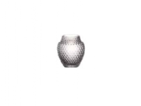 Bilde av Leonardo Poesia, Urne-formet Vase, Glass, Grå, Bord, Innendørs, 100 Mm