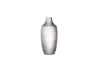 Poesia, Flaske-formet Vase, Glass, Grå, Bord, Innendørs, 300 mm