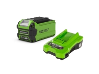 Greenworks GSK40B25 Startsæt batteri og lader - 40V 2.5Ah El-verktøy - Batterier og ladere - Batterier til DIY