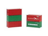 Faller 20 182051 H0 Container 5 stk Hobby - Modelltog - Diverse