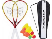 Dunlop do Speedmintona Racketball Set Dunlop żólto-czerwone 762091 Sport & Trening - Sportsutstyr - Badminton