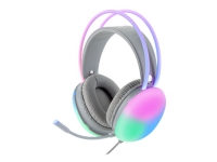 Gear4U Jellyfish - Headset - fullstorlek - kabelansluten - USB - grå
