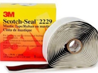 3MTM Scotch-SealTM 2229 Ler-tapen isolationsmasse mastik til forsegling blød, formbar BxL 25 mm