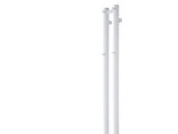 TVS Kiro 2 hvid, 1400 x 135 mm - cc 90 mm, vandfyldt Rørlegger artikler - Baderommet - Håndkletørker