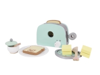 Classic World Toaster sæt med tilbehør - Træ legetøj Leker - Rollespill - Leke kjøkken og mat