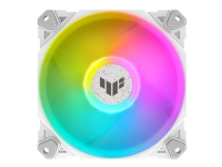 TUF GAMING TF120 White ARGB - Kabinettvifte - 120mm - Hvit med RGB-lys - 29 dBA