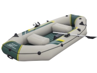 Bilde av 65160 / 23, Rafting (elv), Rafting gummibåt, Grønn, Grå, Gult, 3 person(er), 400 kg, 1000 W