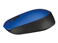 Logitech M171 Wireless - Mus - Optisk - 3 knapper - Blå