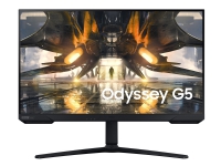 Bilde av Samsung Odyssey G5 S32ag520pp - Led-skjerm - Gaming - 32 - 2560 X 1440 Qhd @ 165 Hz - Ips - 350 Cd/m² - 1000:1 - Displayhdr 400 - 1 Ms - Hdmi, Displayport - Svart