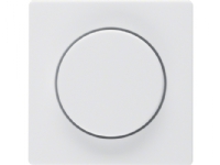 Berker 11376089, Dimmer, Monterbar, Rotasjon, Hvit