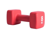 Pure2improve P2I201450, Fast vekt Dumbbell, Rød, Neopren, 8 kg, 1 stykker Sport & Trening - Sportsutstyr - Treningsredskaper