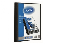 BANTEX INDSTIKSDEMONSTRATIONSMAPPE 20 LOMMER, SORT Arkivering - Presentasjonsmapper & omslag - Diverse