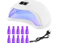 Beautylushh UV-spikerlampe med bevegelsessensor + 10 gratis klips Sminke - Negler - UV LED-lamper