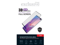 Insmat - Skärmskydd för mobiltelefon - helskärm - 3D - glas - ramfärg svart - för Motorola Edge 40 Moto Edge 40