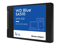 WD Blue SA510 WDS400T3B0A - SSD - 4 TB - intern - 2.5 - SATA 6Gb/s PC-Komponenter - Harddisk og lagring - SSD