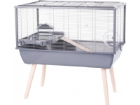Zolux ZOLUX NEOLIFE 80 hamsterbur, grå Kjæledyr - Små kjæledyr - Bur & Transport