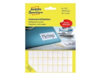 Avery Multi-Purpose Labels 3312 - Selv-adhesiv - hvit - 12 x 18 mm 1800 stk merkelapper Papir & Emballasje - Markering - Etiketter og Teip