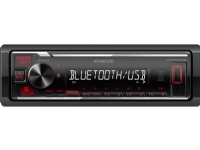 Kenwood KMM-BT209, Sort, 1 DIN, 200 W, 4.0 kanaler, 50 W, 20 - 20000 Hz