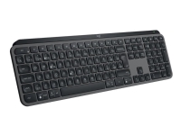 Bilde av Logitech Mx Keys S - Tastatur - Bakbelysning - Trådløs - Bluetooth Le - Qwerty - Us International - Tastsvitsj: Scissor-key - Grafitt - Med Palm Rest