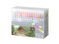 Zig Clean Color Pensel Pen Sæt (90 stk.) Skriveredskaper - Markør - Permanenttusj