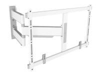 Vogel"s Elite TVM 5645 - Size L - monteringssett (veggmontering, 2 grensesnittlinjer, veggmonteringsdeksel, 2 grensesnittvisningsstrimler, deksler for grensesnittvisningsstrimler) - full bevegelse - for OLED-display - hvit - skjermstørrelse: 40-77'