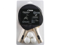 Stiga Ping pong racket sett Stiga Spark 2 racketer 3 baller Sport & Trening - Sportsutstyr - Tennis