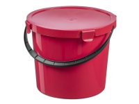 Plast Team bøtte med lokk Berry Cherry 10l PlastTeam
