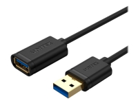 Unitek Y-C459GBK - USB-forlengelseskabel - USB-type A (hann) til USB-type A (hunn) - USB 3.0 - 2 m - svart PC tilbehør - Kabler og adaptere - Datakabler