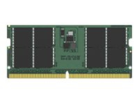 Kingston - DDR5 - modul - 32 GB - SO DIMM 262-pin - 5200 MHz / PC5-41600 - CL42 - 1.1 V - ikke-bufret - ikke-ECC PC-Komponenter - RAM-Minne - DDR5