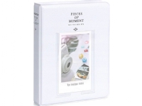 Bilde av Loveinstant Photo Album 64 Stk For Fujifilm Instax Mini 12 11 40 9 8 7s Evo Liplay Link 2 Se / Pastell White