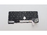 Lite-On - Erstatningstastatur for bærbar PC - Engelsk - Europa - svart - for ThinkPad X13 Gen 2 20WK, 20WL