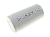 Mexcel -SC2500H Specialbatteri R14 (C) Högtemperaturbeständigt platt NiCd-batteri 1,2 V 2500 mAh