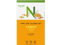 Nutrilett VLCD Vegan Carrot Soup meal replacement soup, 35 g, 5-pack Sport & Trening - Tilbehør