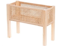 4Living rattan flower box, 38 cm
