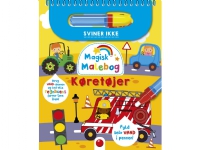 Magisk malebog: Køretøjer Skole og hobby - Skolehefter & Arbeidsbøker - Løse ark og blokker