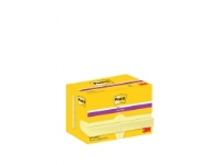Post-it® Super Sticky Notes Canary Yellow, gul, 12 blokke, 47,6 mm x 47,6 mm Papir & Emballasje - Blokker & Post-It - Legg det ut