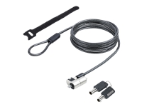 Bilde av Startech.com Nano Laptop Cable Lock, 6ft (2m), Anti-theft Keyed Lock, Security Cable Locks Nano Slot Computers, For Hp Elitebook/lenovo Thinkpad X1/2-1 Laptops, Cut-resistant Steel Cable Lock For Laptop (nanok-laptop-lock) - Sikkerhetskabellås - Svart, Sø