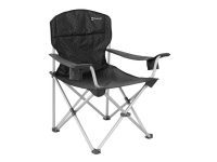 Outwell Leisure Catamarca XL - Camping chair - armlener - 100 % polyester - svart Utendørs - Camping - Borde/Stoler