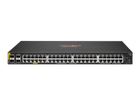 HPE Aruba Networking CX 6000 48G Class4 PoE 4SFP 740W Switch - Switch - L3 - Styrt - 48 x 10/100/1000 (PoE+) + 4 x Gigabit SFP (opplink) - rackmonterbar - PoE+ (740 W) - for CX 6000 48G Class4 PoE 4SFP 740W Switch PC tilbehør - Nettverk - Switcher
